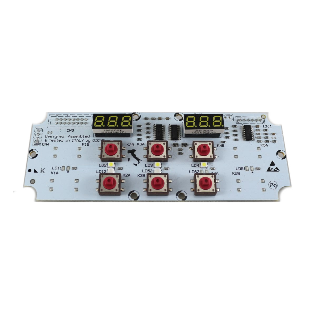 Ascaso Baby T Dual Display PCB - ETL
