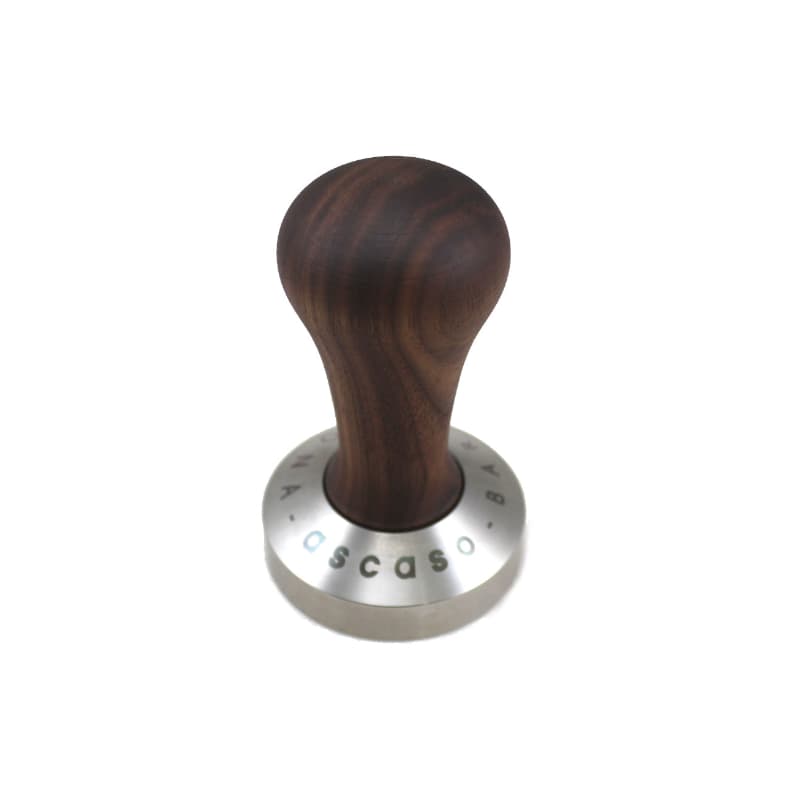 Ascaso Walnut Espresso Tamper 58mm, Flat – AscasoUSA