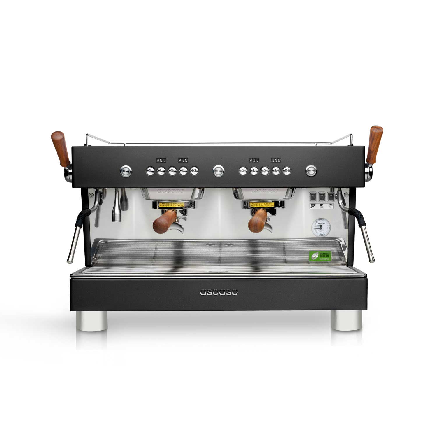 black barista t plus 2 group machine