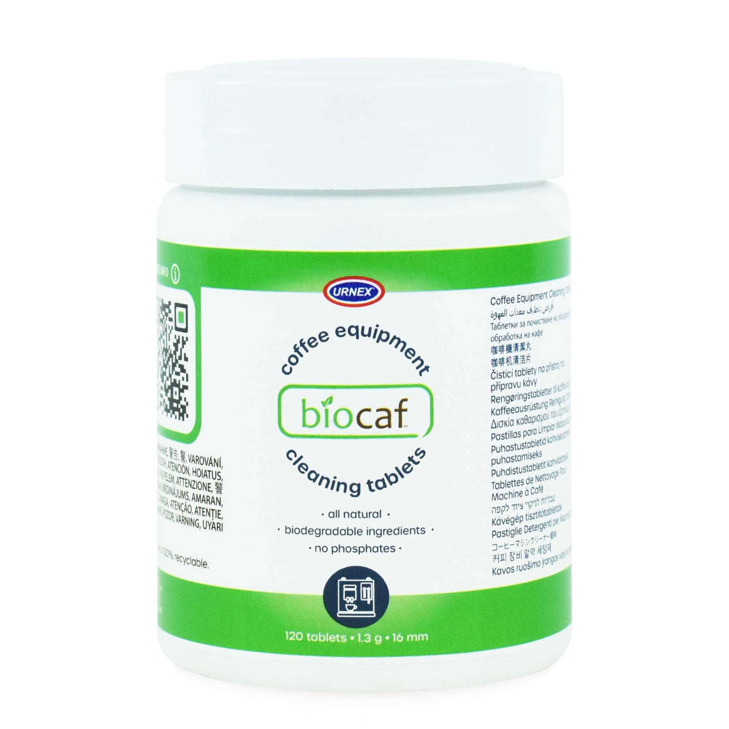 biocaf coffee equipment cleaner tablets