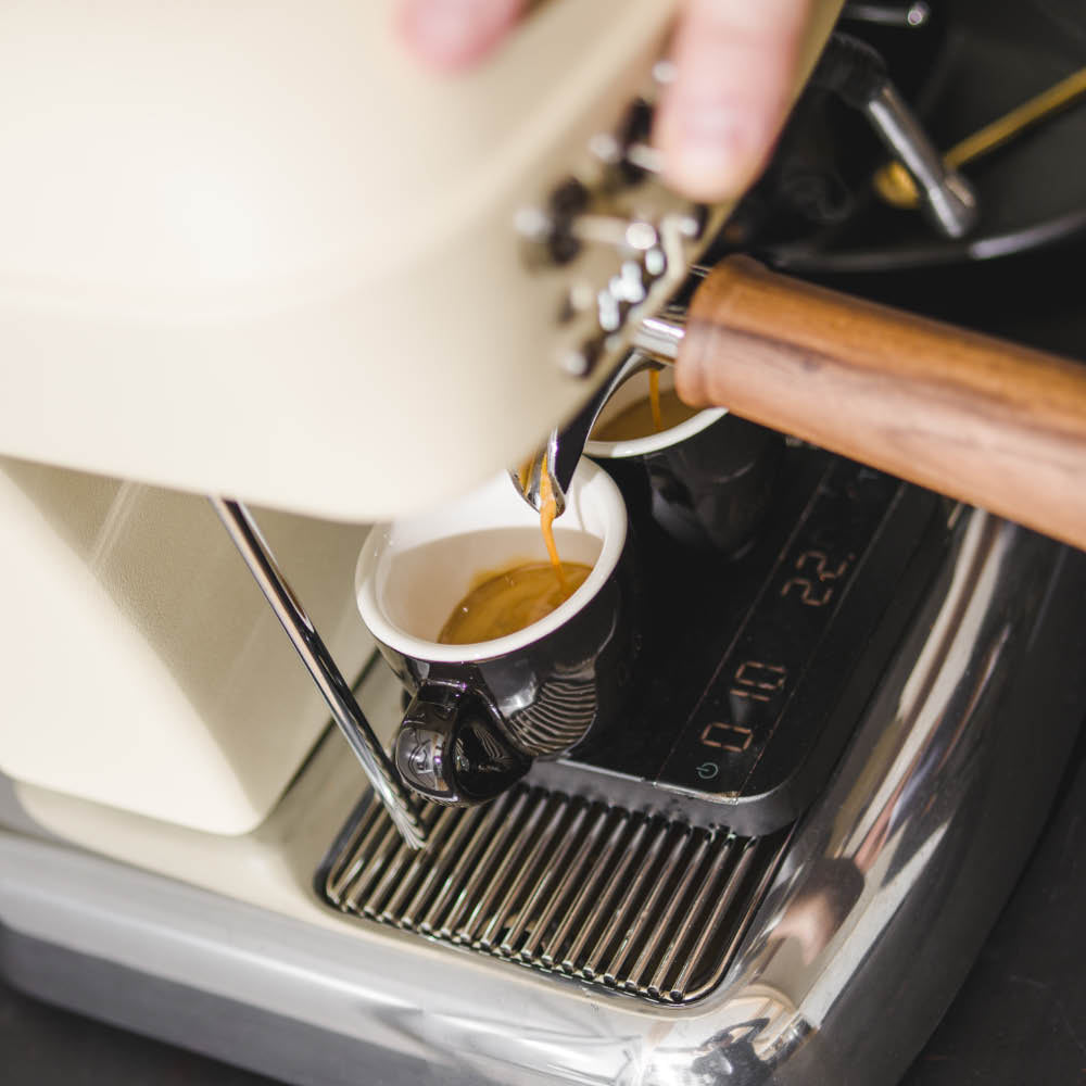 ascaso dream pid espresso machine shots