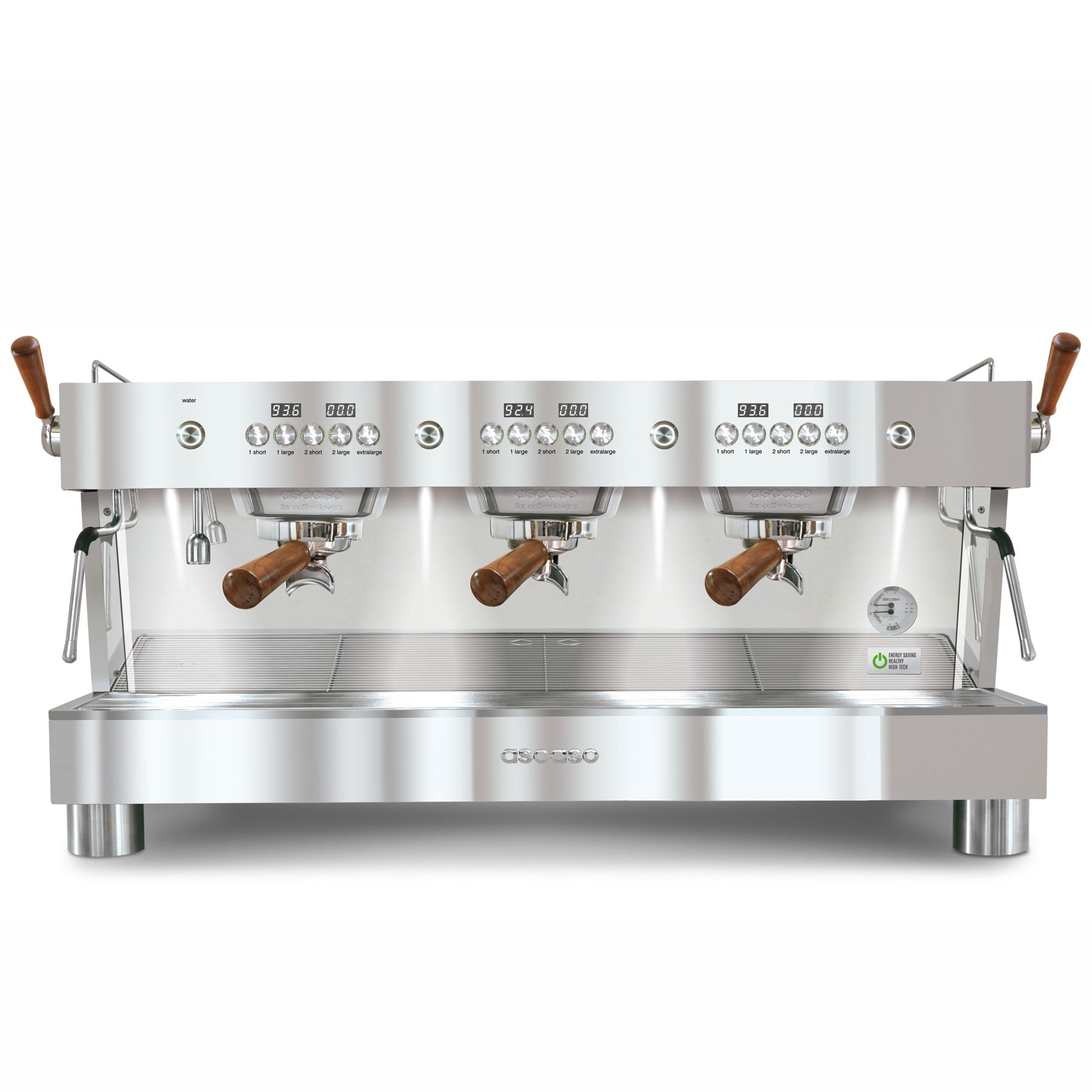 Barista T Plus, Automatic 3 Group Espresso Machine, with Thermodynamic  Technology (Inox)