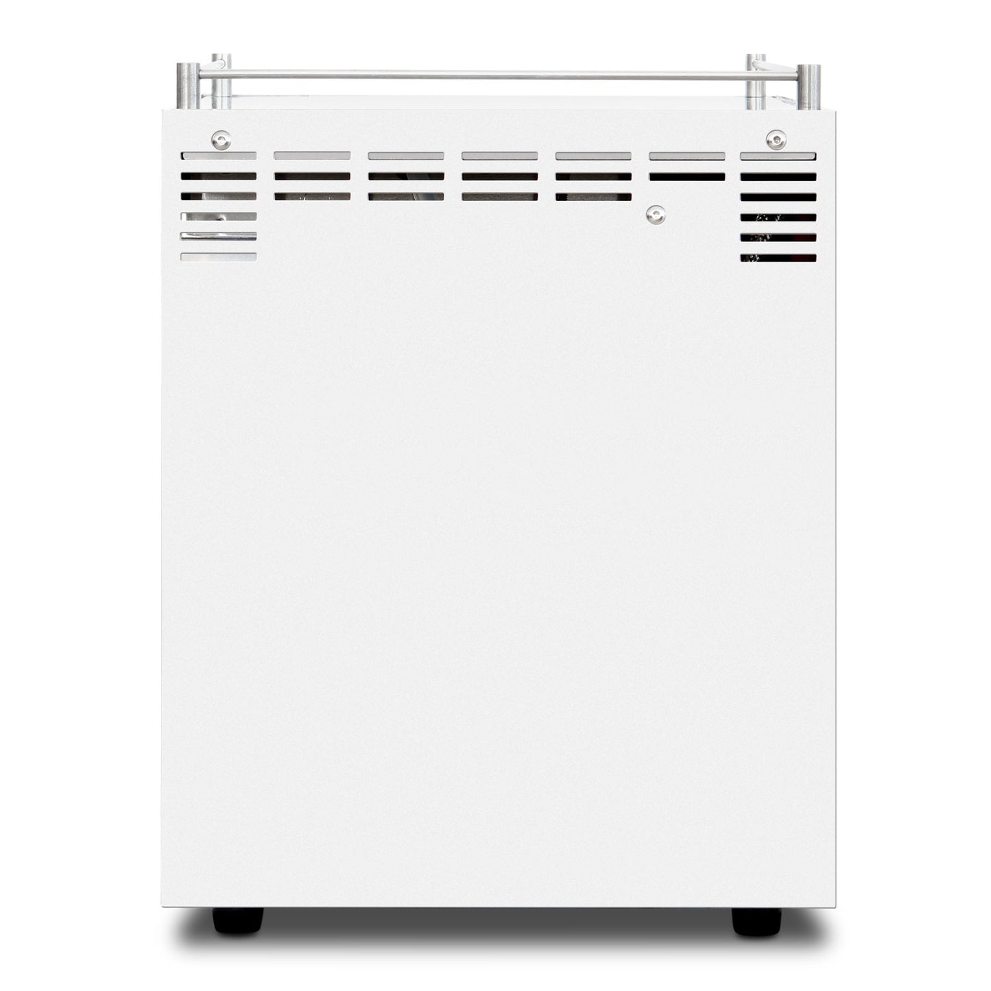 Steel DUO PID Espresso Machine – Dual Thermoblock, Programmable, 120V (White)