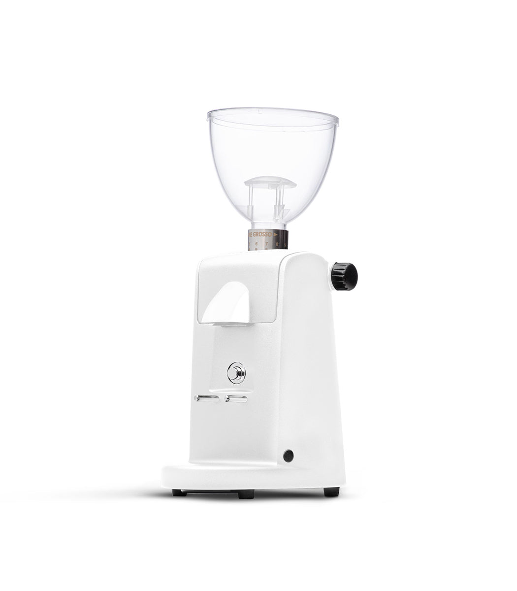 i-mini Flat Burr Coffee Grinder, 54MM (White)