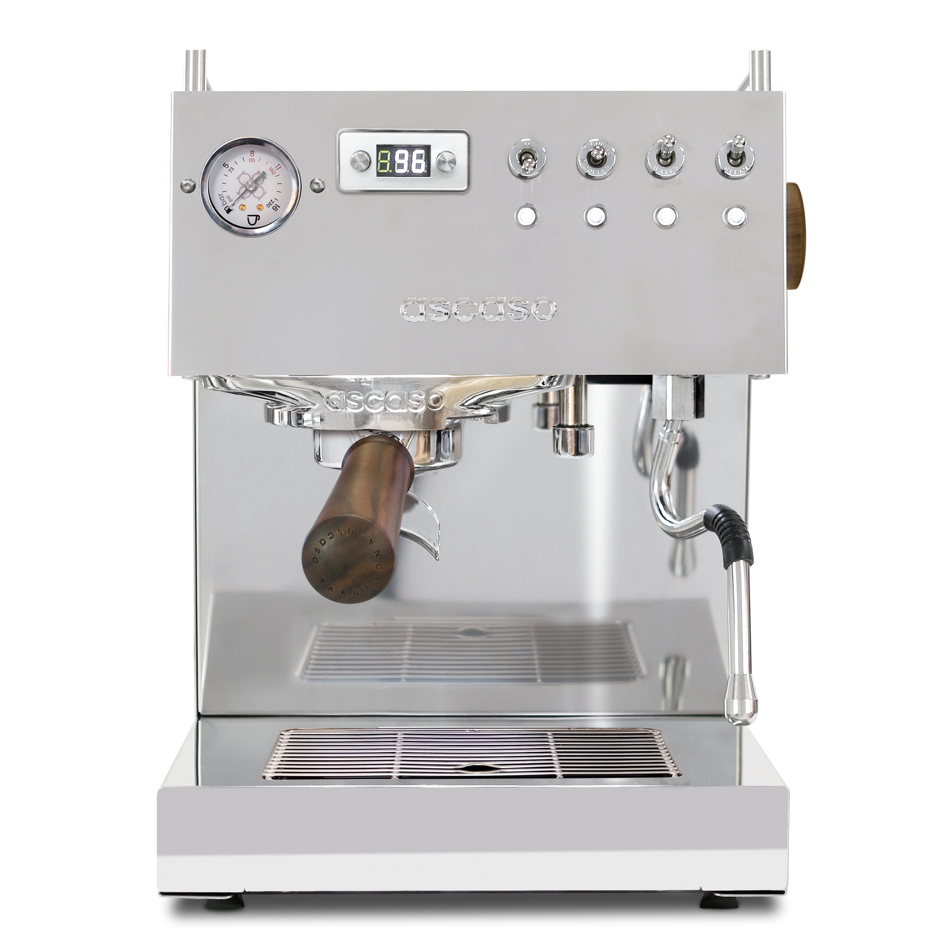 Ascaso Steel DUO Espresso Machine – Inox – AscasoUSA