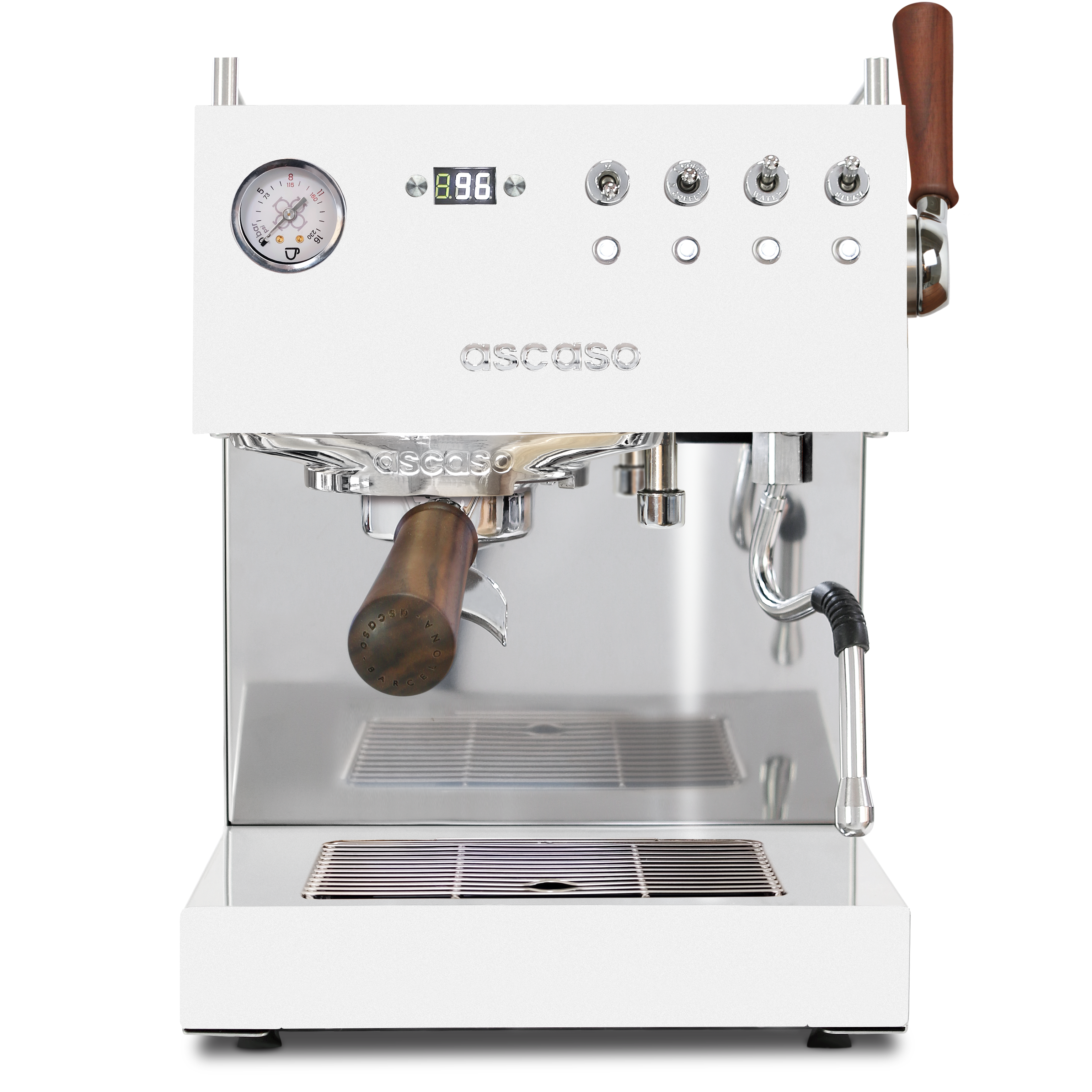 Ascaso Steel DUO PLUS PID Programmable Espresso Machine - Black