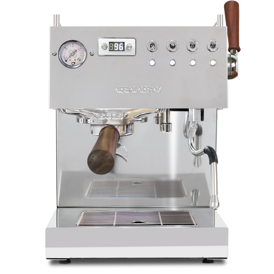 Ascaso Steel DUO PLUS PID Espresso Machine – Dual Thermoblock, Programmable, 120V (Inox)