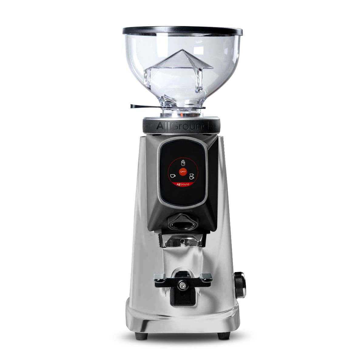 allground classic grinder bight silver