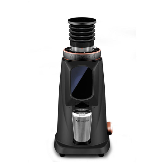 black with rosegold fiorenzato probrew grinder