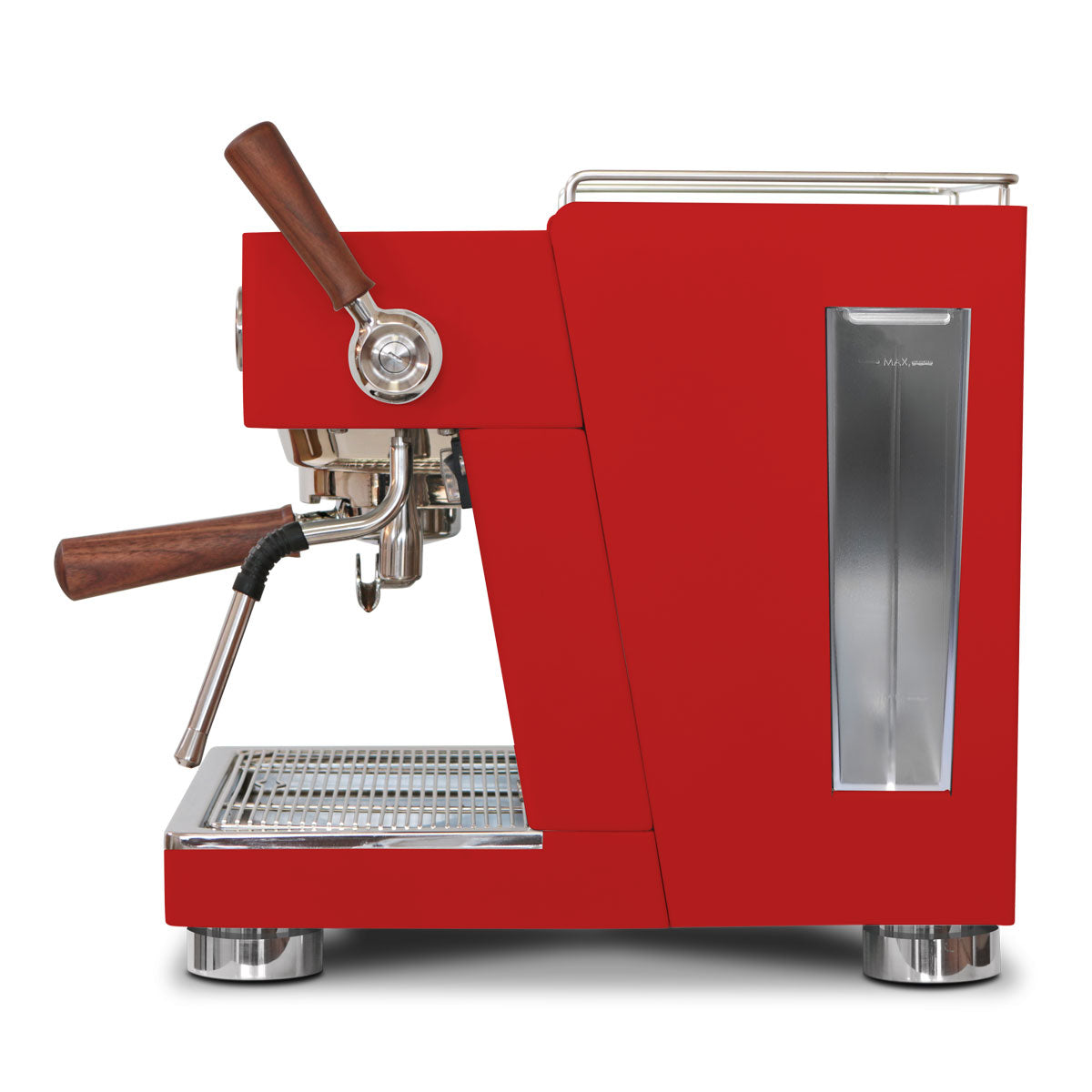 ascaso baby t single group espresso machine in red