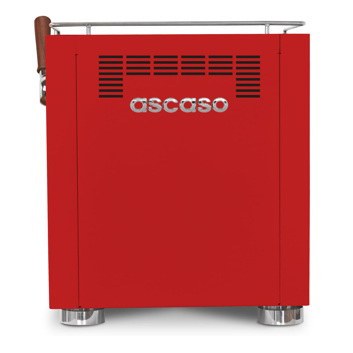 ascaso baby t single group espresso machine in red