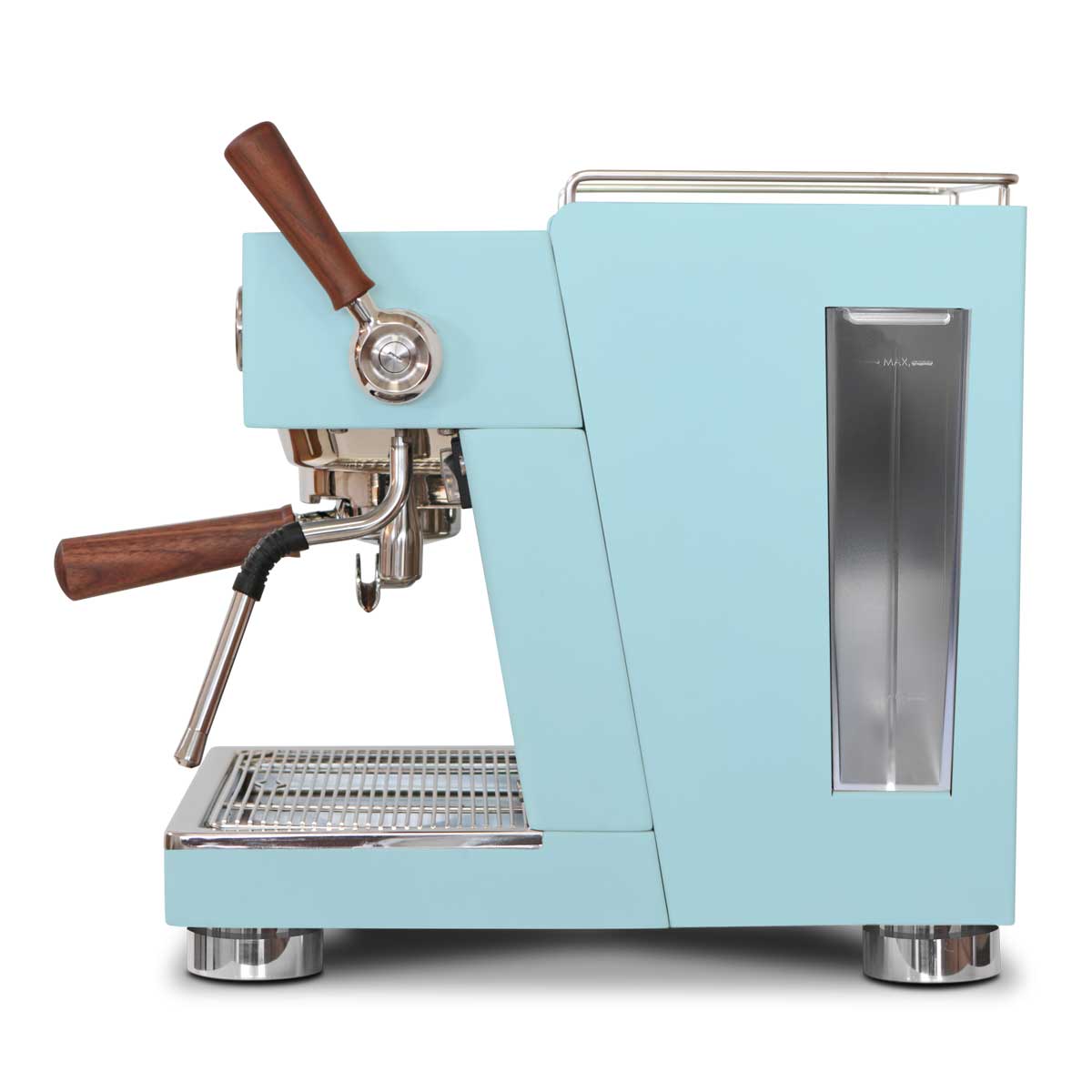 ascaso baby t single group espresso machine in mist blue