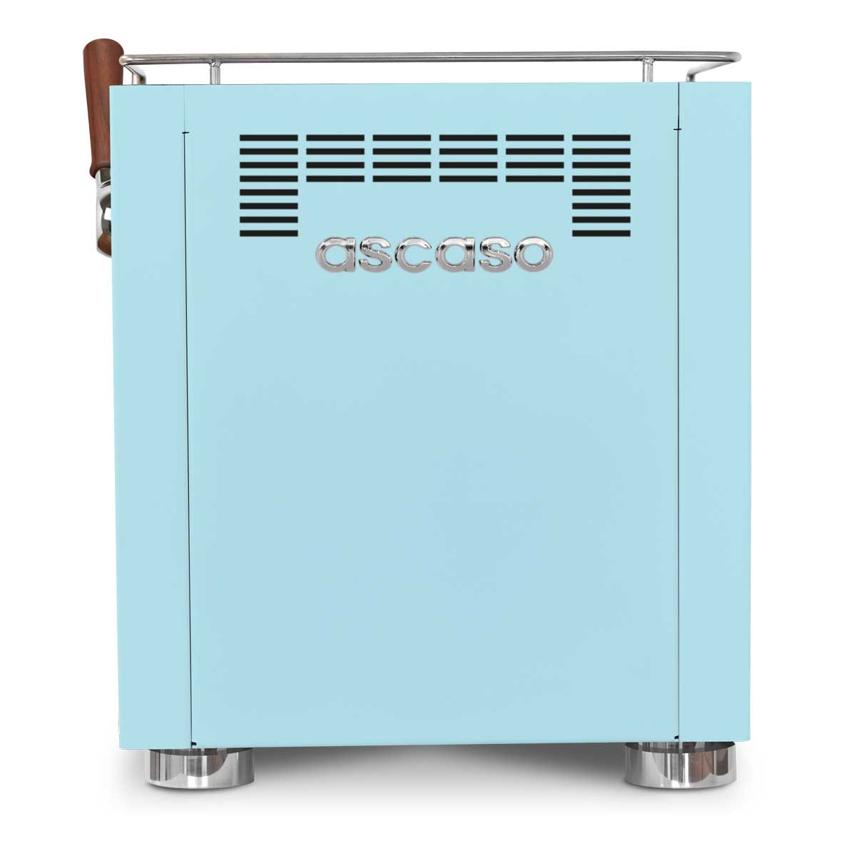 ascaso baby t single group espresso machine in mist blue