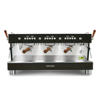 ascaso black 3 group barista t espresso machine