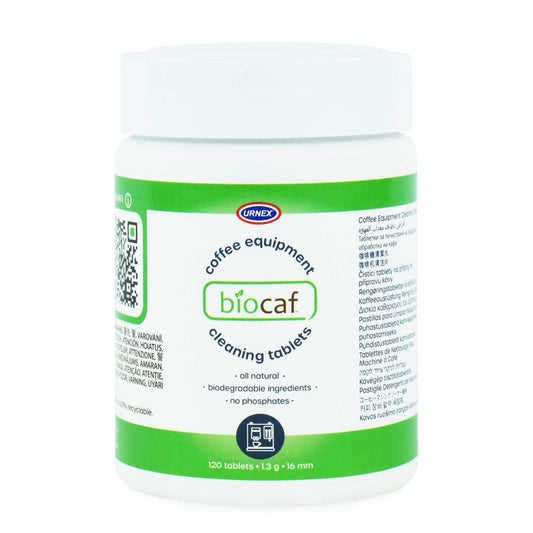 biocaf coffee equipment cleaner tablets