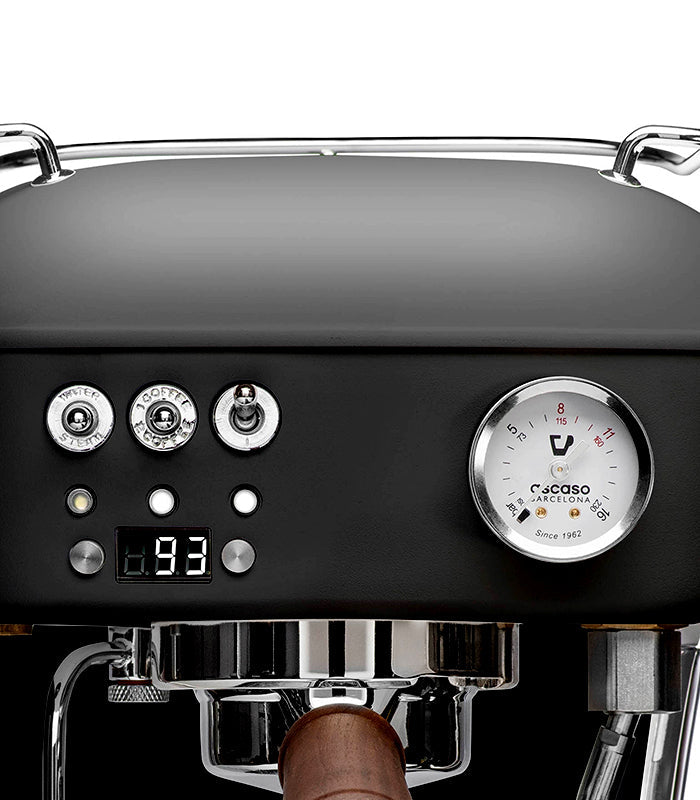 Refurbished Dream PID, Programmable Home Espresso Machine w/ Volumetric Controls, 120V (Dark Black)