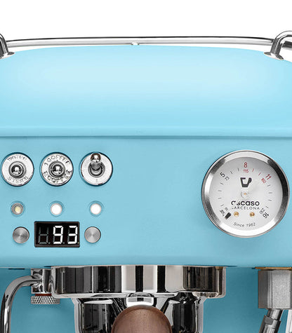 Refurbished Dream PID, Programmable Home Espresso Machine w/ Volumetric Controls, 120V (Kid Blue)