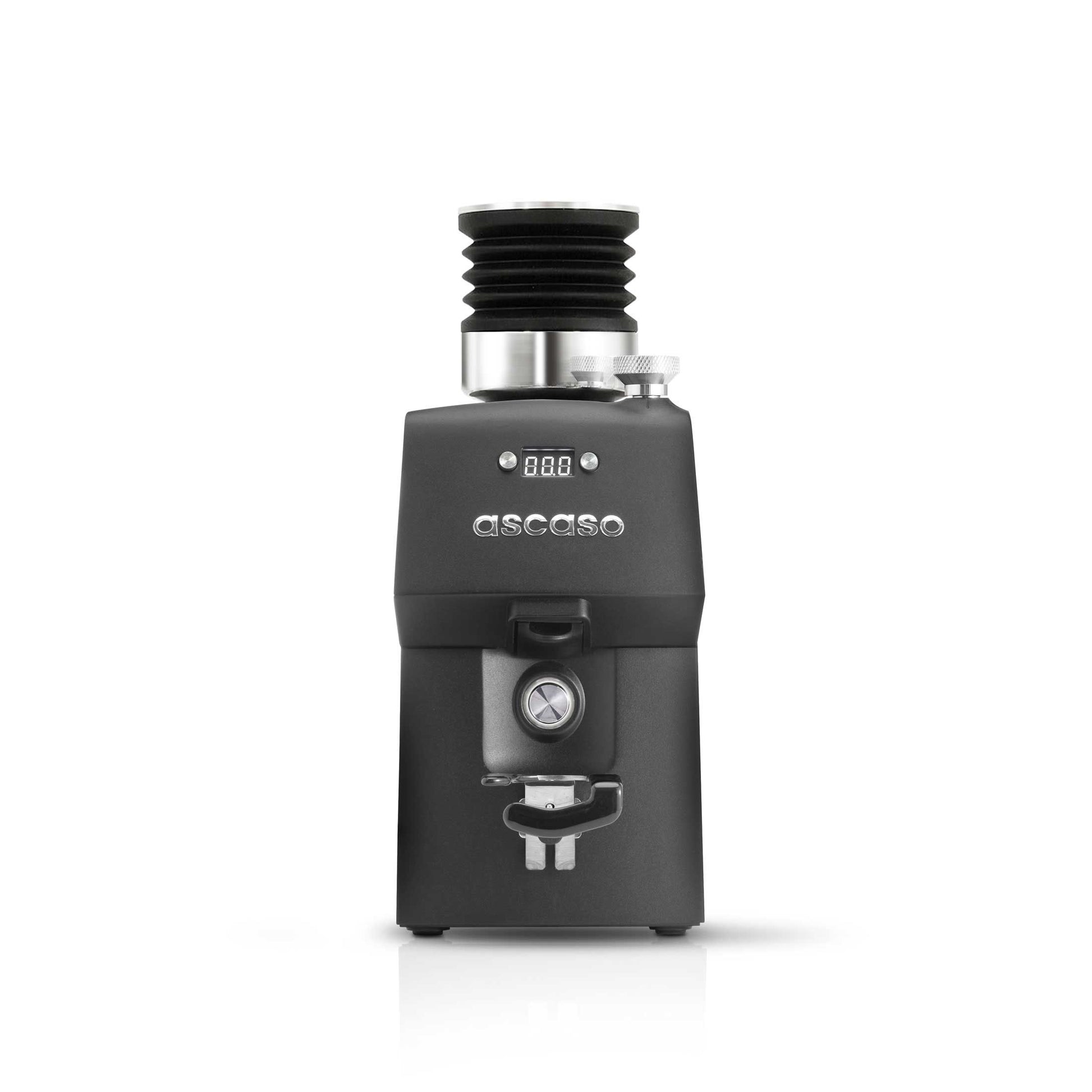 ascaso h64 with bellow coffee grinder black