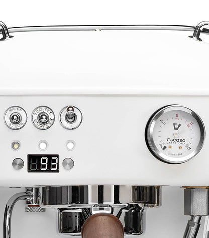 Refurbished Dream PID, Programmable Home Espresso Machine w/ Volumetric Controls, 120V (Cloud White)
