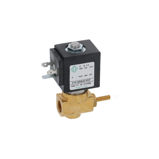 220V 50/60Hz 1/4 x 1/4 90° Two-way ODE Cold Water Mixing Solenoid