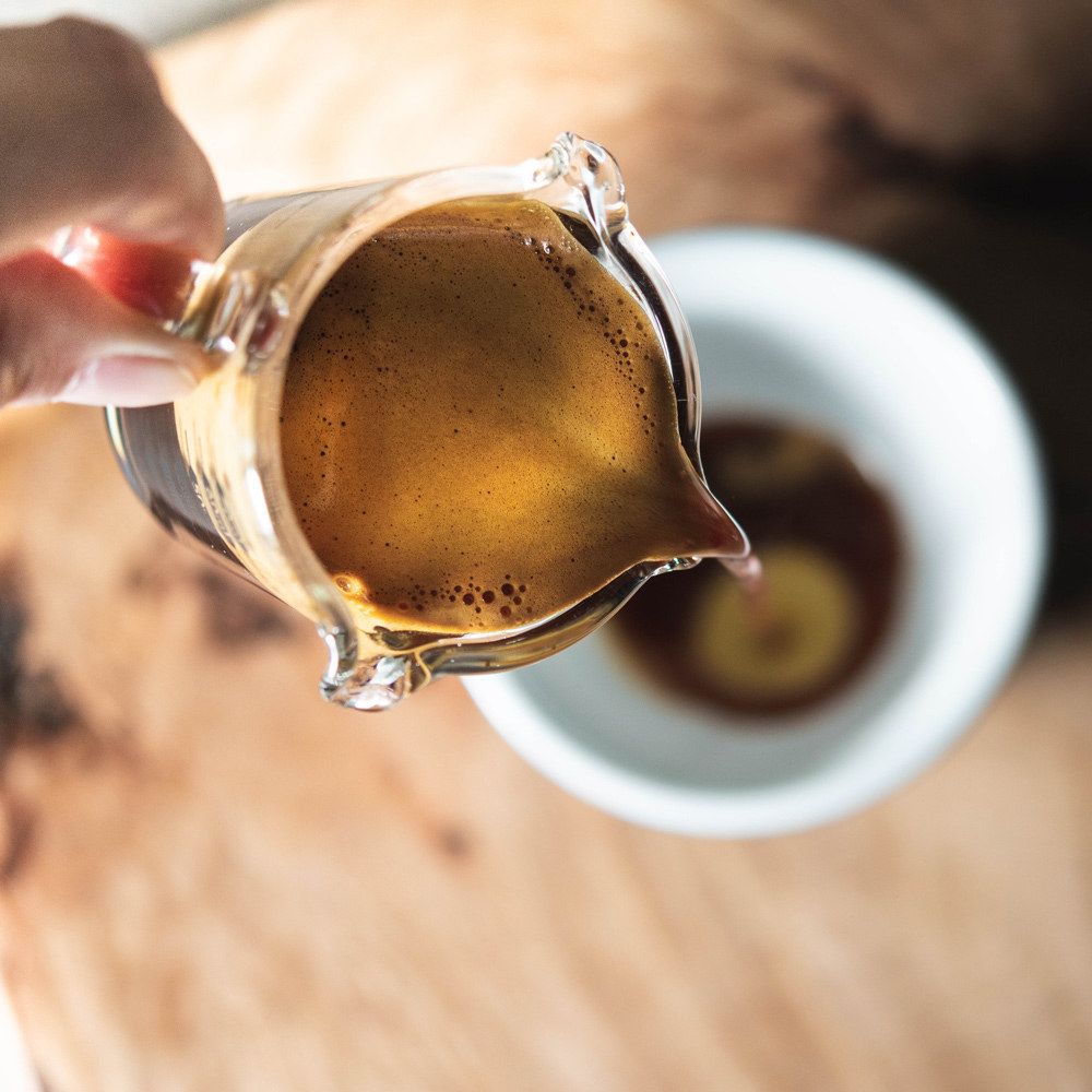 Triple Spout Espresso Shot Glass