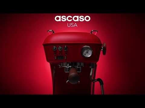 ascaso dream pid espresso machine features video