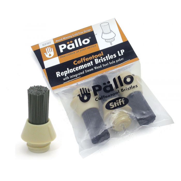 PALLO COFFEE TOOL REPLACEMENT BRUSH BRISTLES - SET OF 3