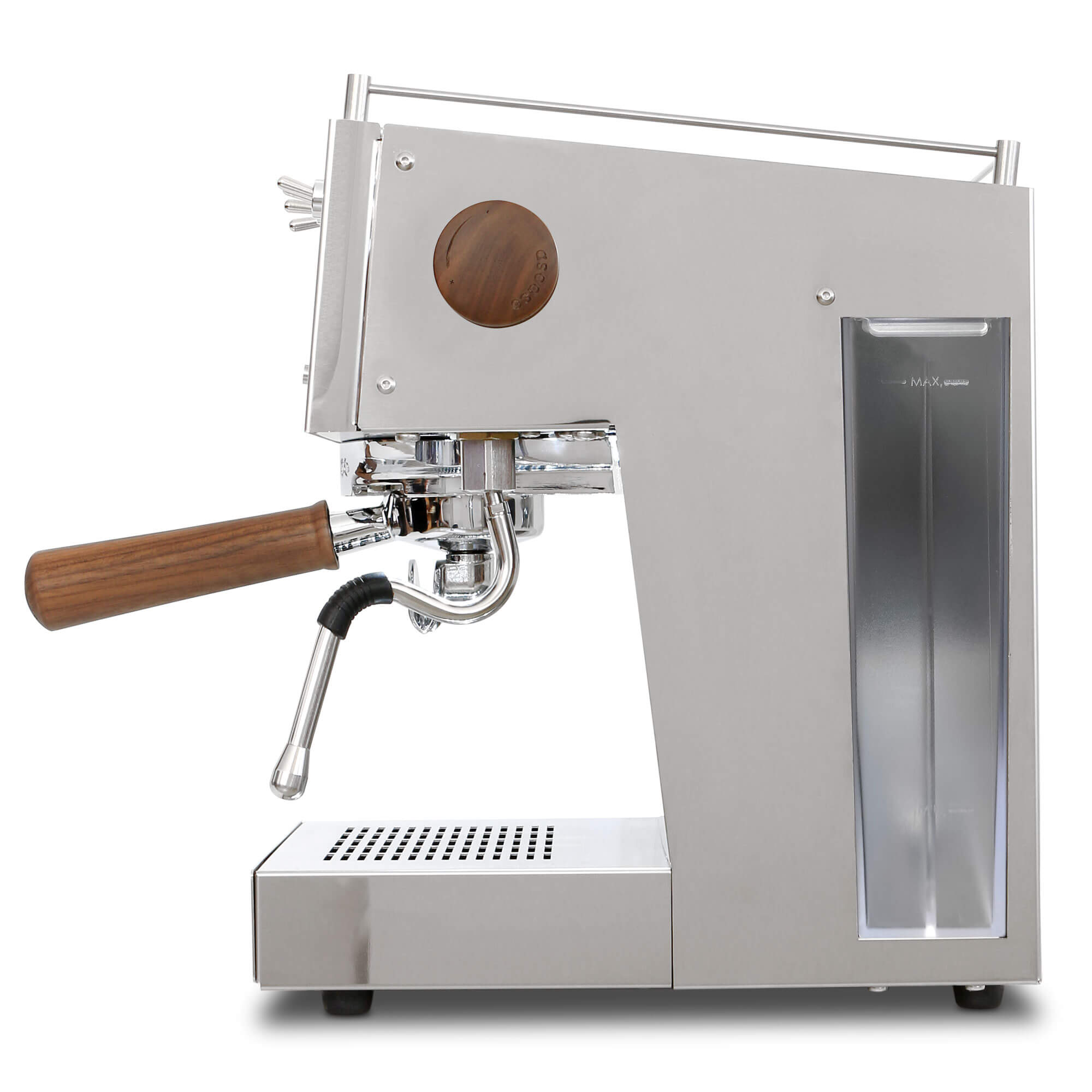 Steel UNO PID, Programmable Espresso Machine w/Volumetric Controls 
