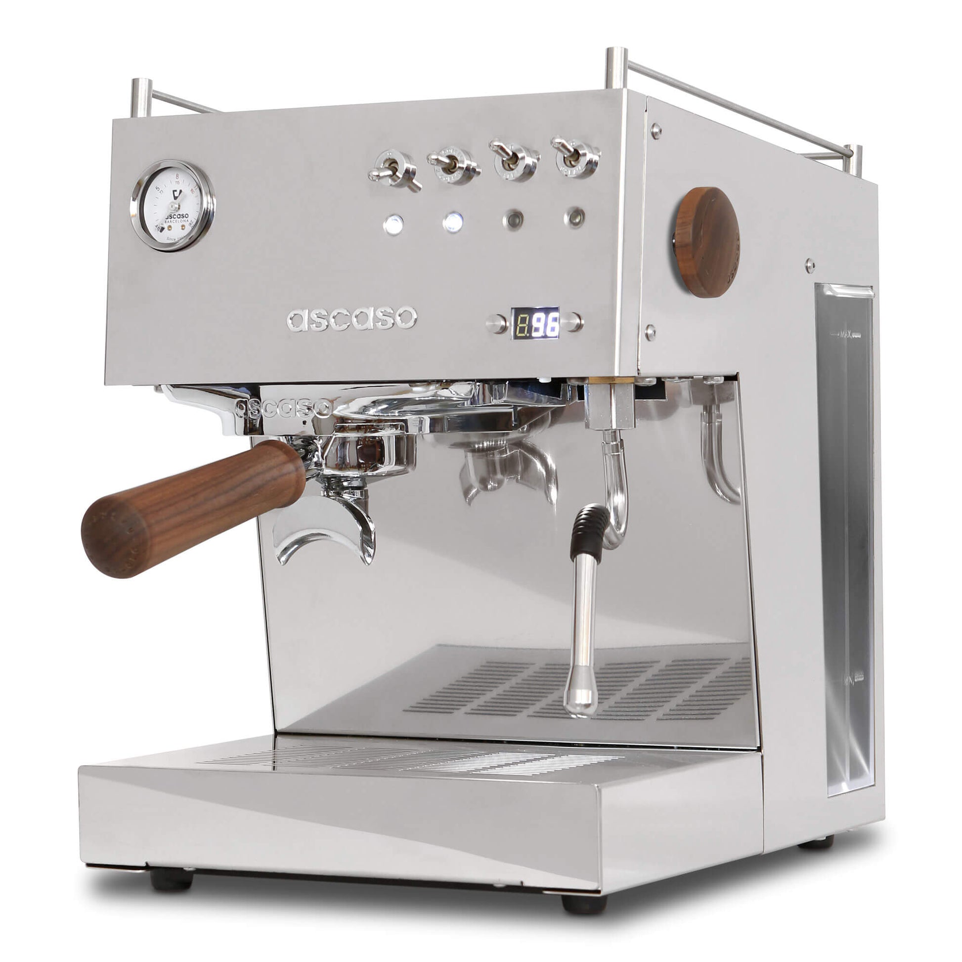 Steel UNO PID Espresso Machine – Single Thermoblock, Programmable