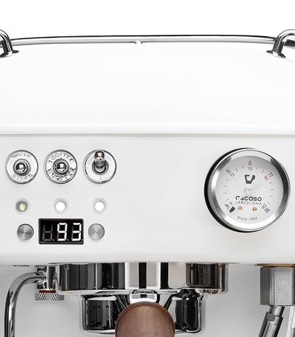 Dream PID, Programmable Home Espresso Machine w/ Volumetric Controls, 120V (Cloud White)